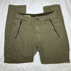 G-STAR RAW BURMANS 3D Men's Cargo Pants LOOSE TAPERED Olive Green SZ 32x34